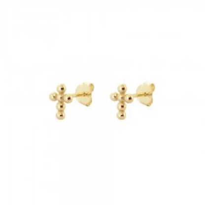 Ruby Cross studs