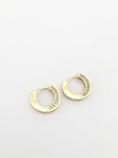 Marcie hoop earrings