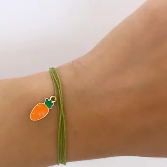 Lucky Wish bracelet - Carrot