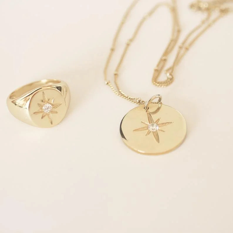 Compass Rose necklace