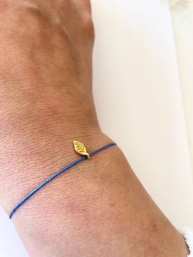 Make a Wish bracelet - Leaf