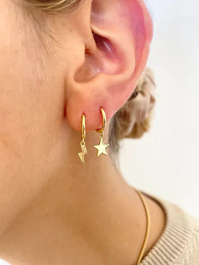 Flash &amp; Star earrings