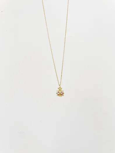 Coccinelle chain necklace