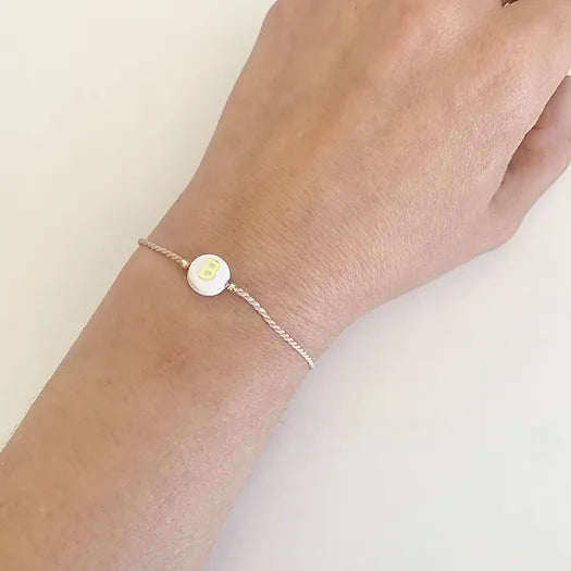 Letter bracelet