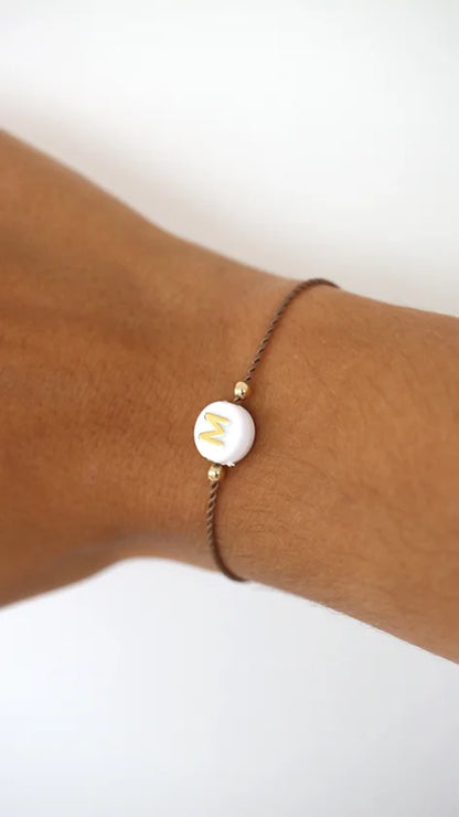 Letter bracelet