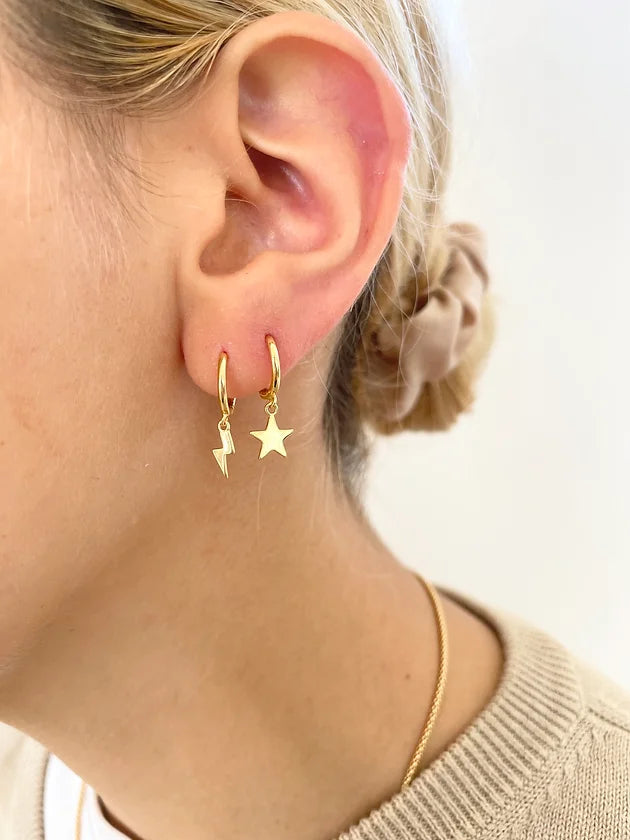 Flash &amp; Star earrings